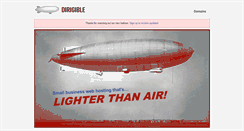Desktop Screenshot of dirigible.us